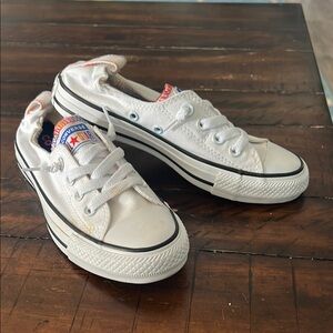 Converse Classic White Canvas Sneakers